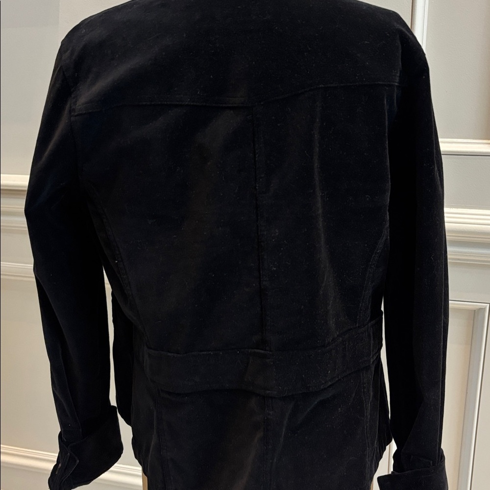 Mossimo Supply Co. Black Stretch Jacket .Velvetin… - image 3